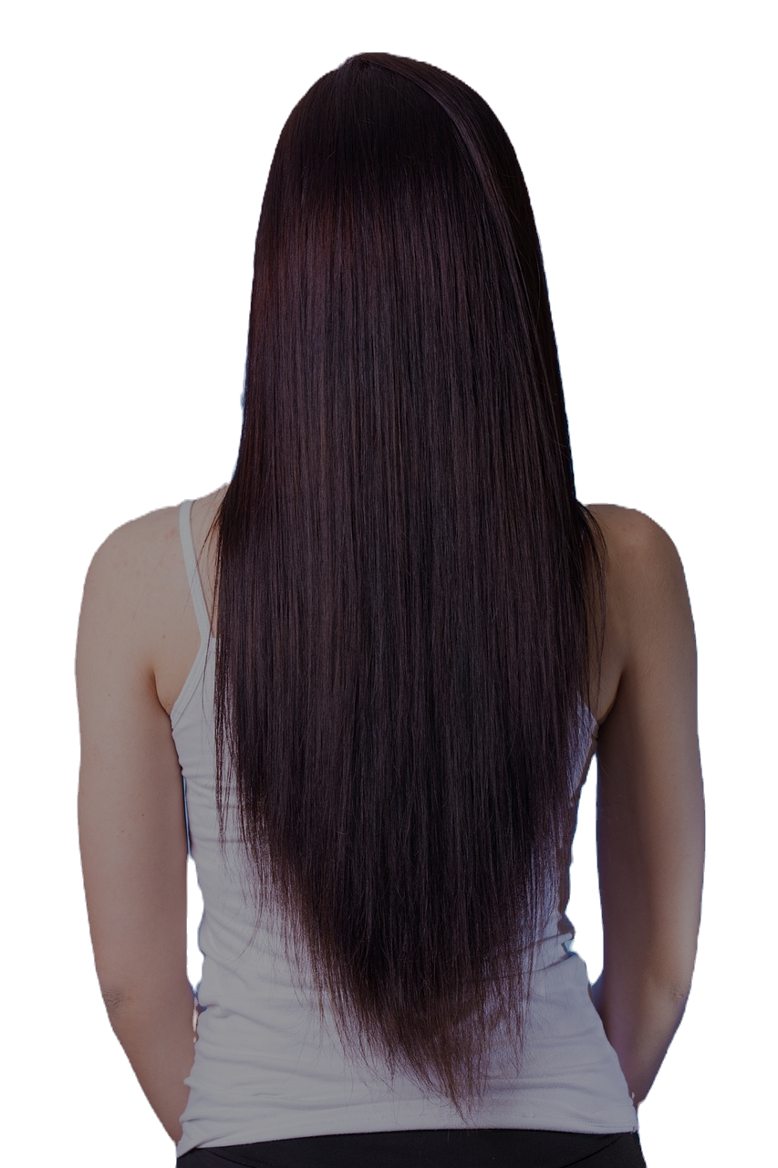 Genius Virgin Hand Tied Straight Brunette Extension