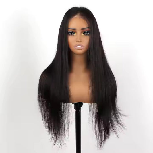 Virgin Remy Glue less Strap Straight Wig